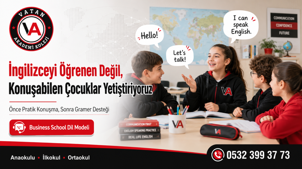 İngilizceyi Öğrenen Değil, Konuşabilen Çocuklar Yetiştiriyoruz