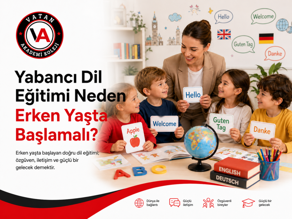 Yabancı Dil Eğitimi Neden Erken Yaşta Başlamalı?